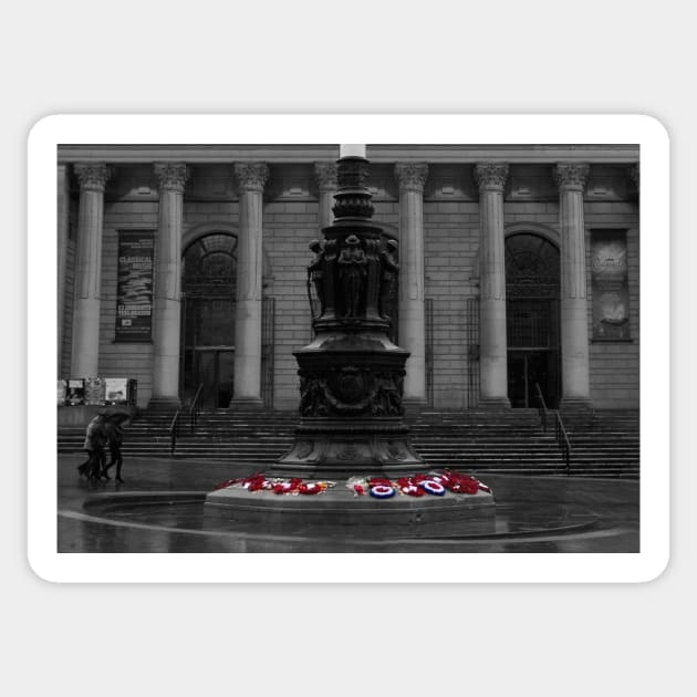 The Sheffield War Memorial also known as Sheffield Cenotaph Sticker by Simon-dell